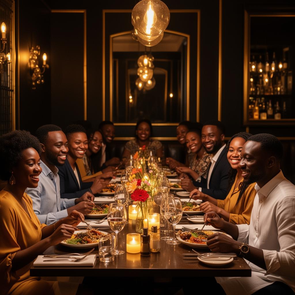 Guests enjoying the lounge at Manna Haus